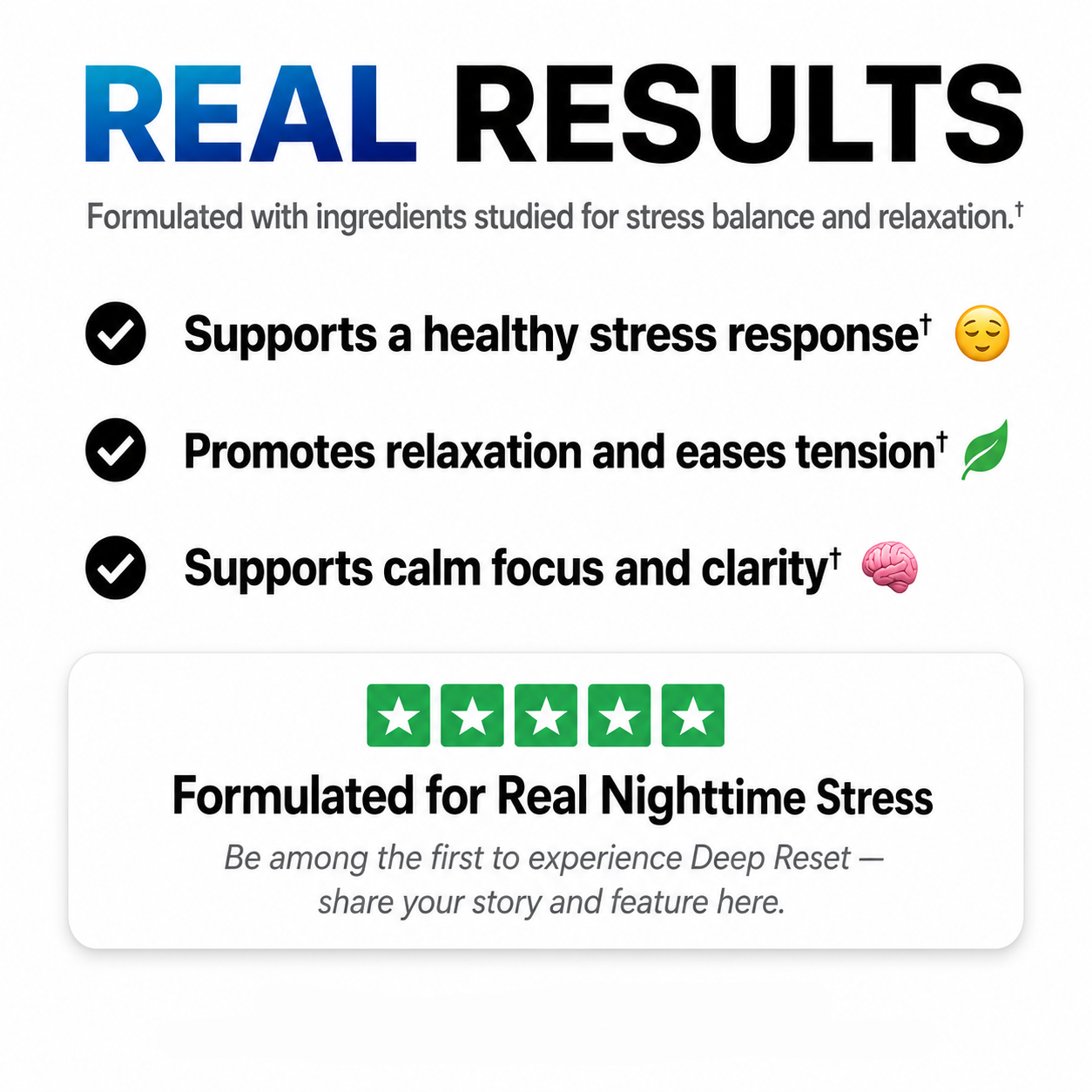 Deep Reset — 4-in-1 Stress & Sleep Complex