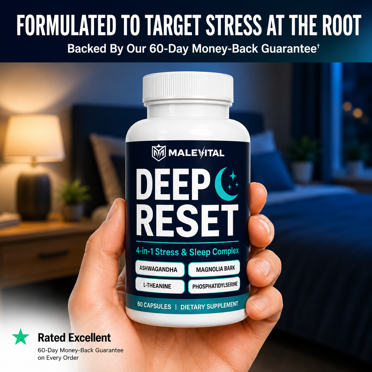 Deep Reset — 4-in-1 Stress & Sleep Complex